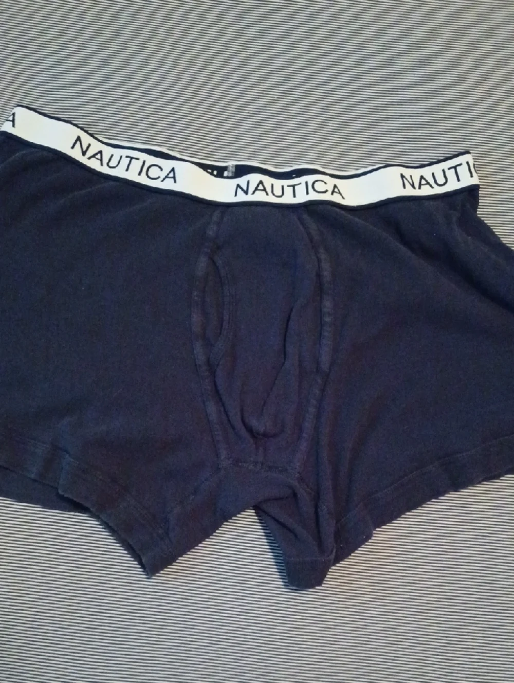 -- 6 Nautica Men's Boxer Briefs with Waistband Accent Size XLarge Cotton